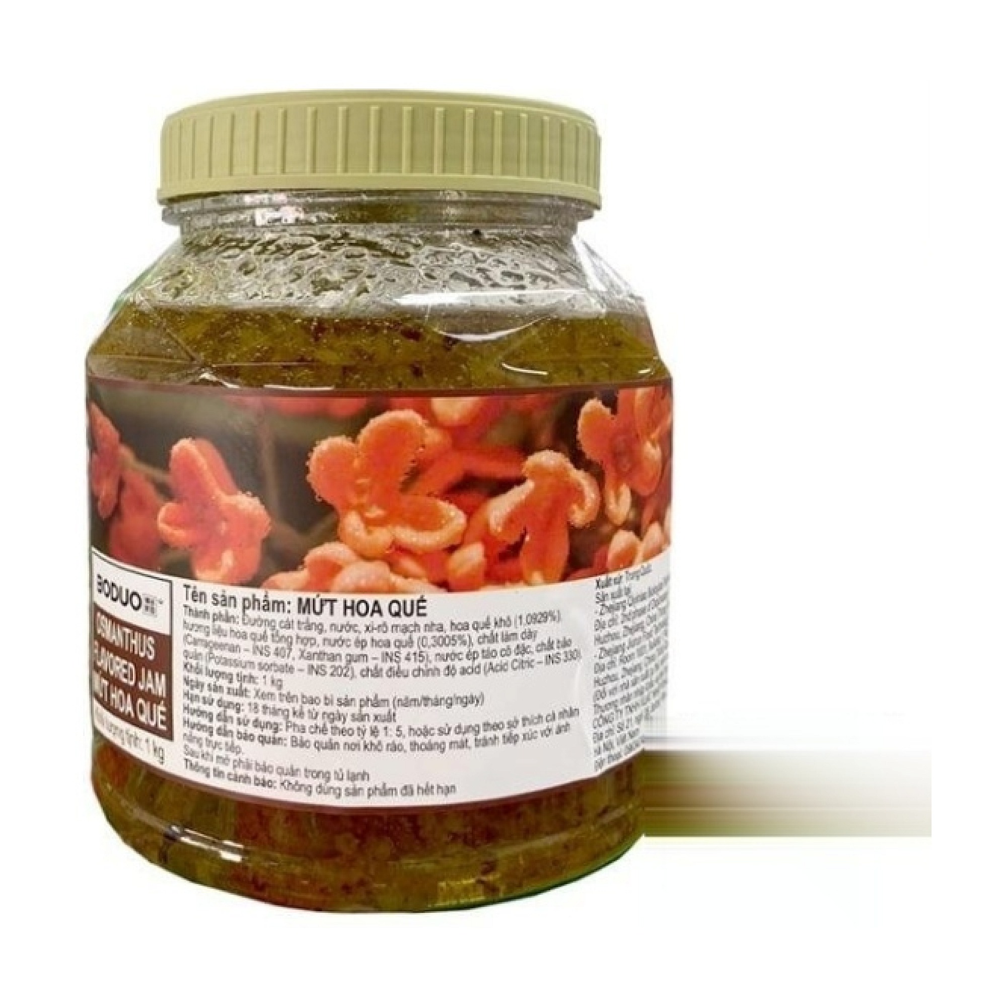 Mứt Boduo Hoa Quế 1Kg