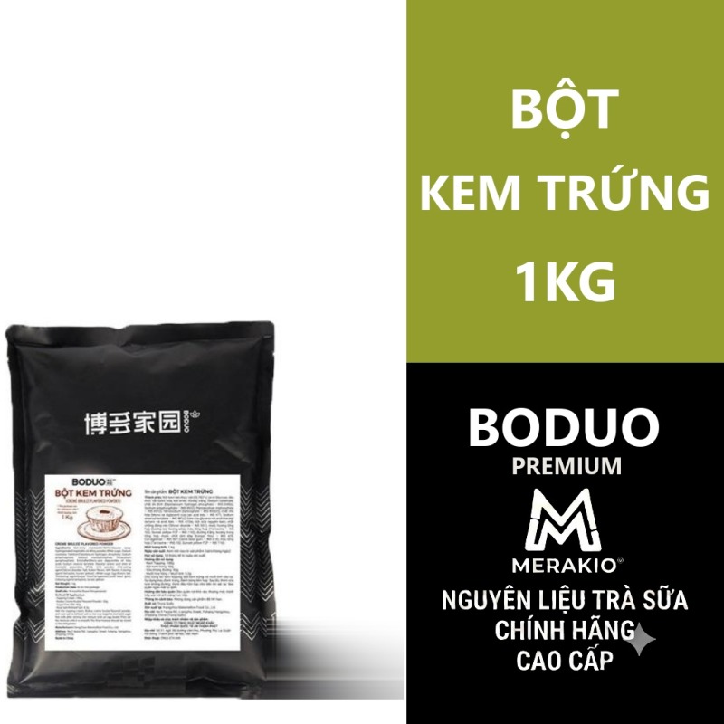 Bột Kem Trứng Boduo 1Kg