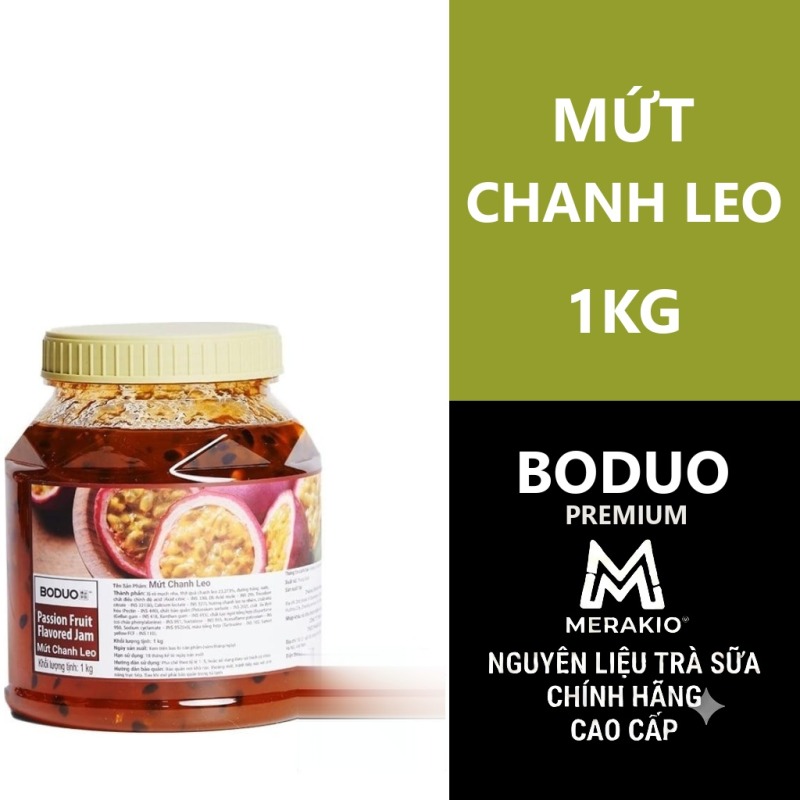 Mứt Boduo 1kg Chanh leo