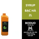 Syrup Boduo 2L Bạc Hà
