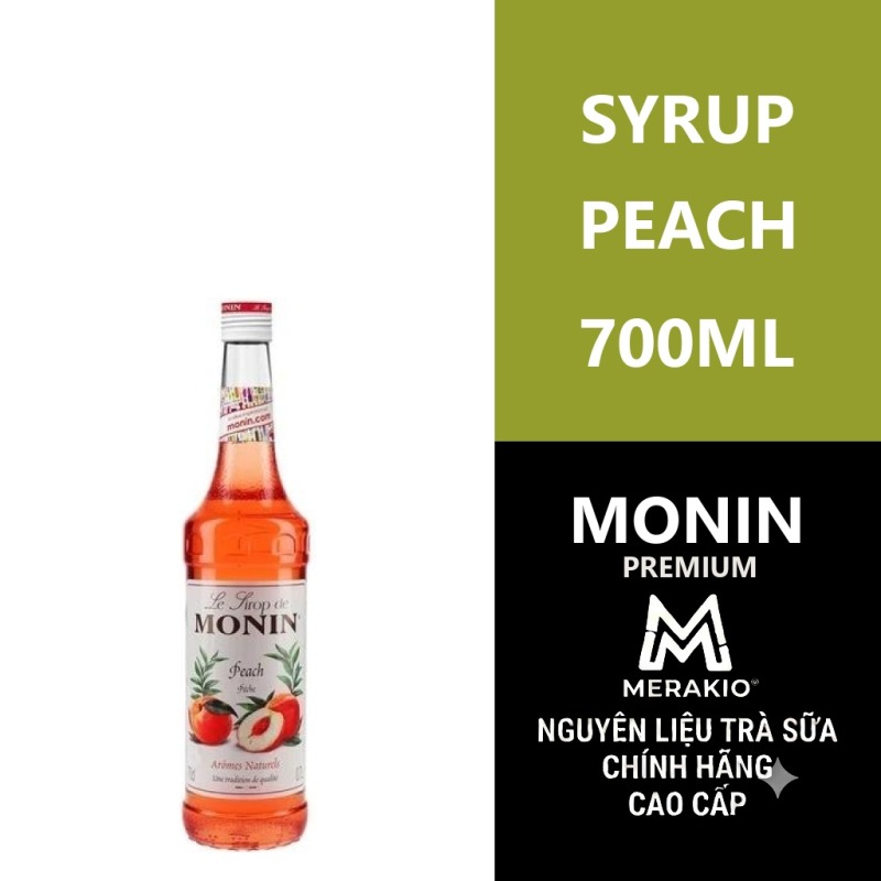Syrup Monin Peach 700ml